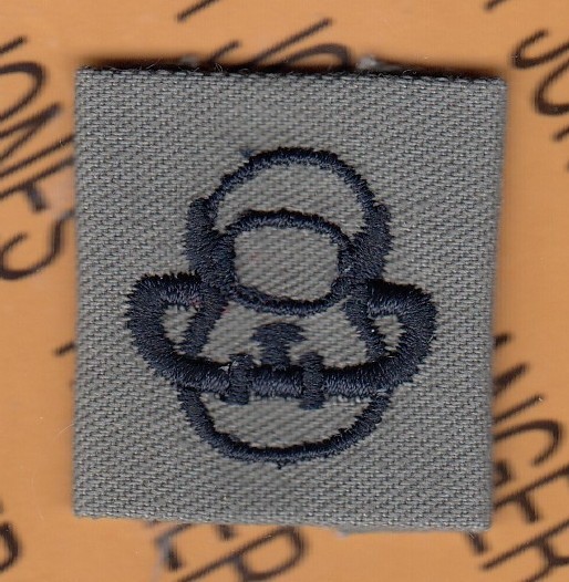 US Air Force SCUBA qualification Bubble AFBU patch ~1.25" patch c/e