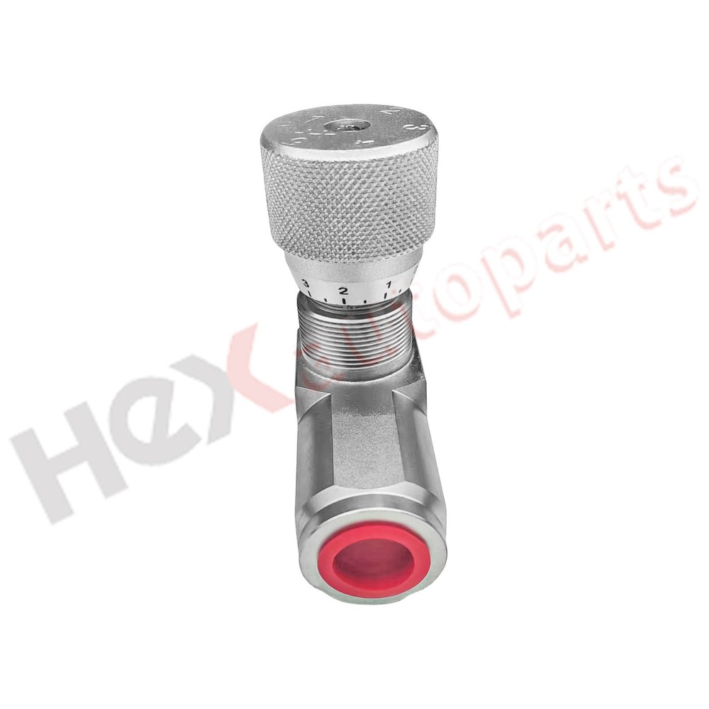 3/4” NPT Hydraulic In-line Adjustable Variable Control Valve w/Free Reverse Flow