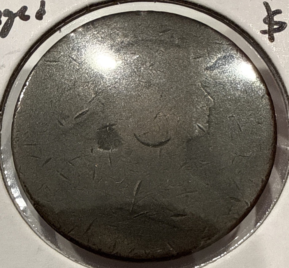 1807 Draped Bust Large Cent 1C US Coin - Damaged (U112)