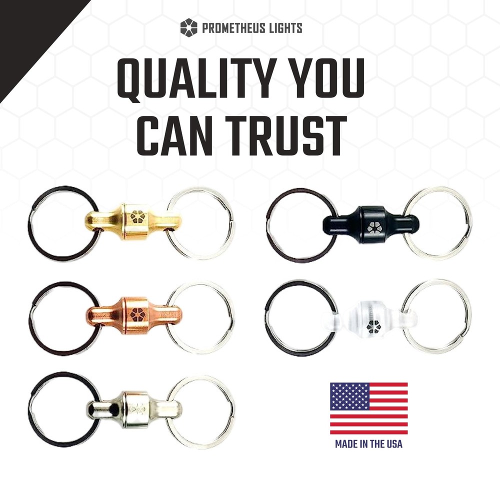 Kappa Quick Release Edc Keychain Secure And Stylish Pull Apart Detachable Keycha