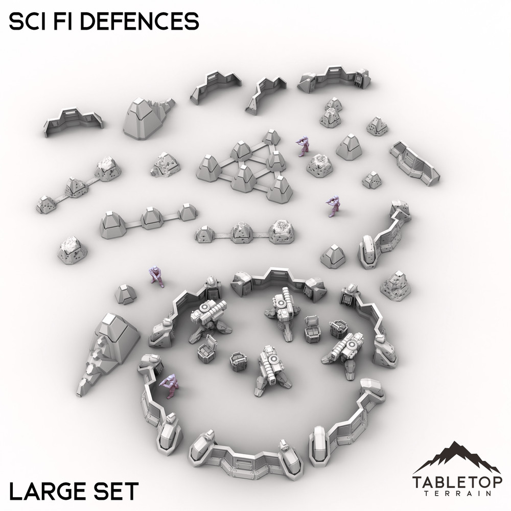 Sci Fi Defences - Grimdark Gothic Wargaming Tabletop