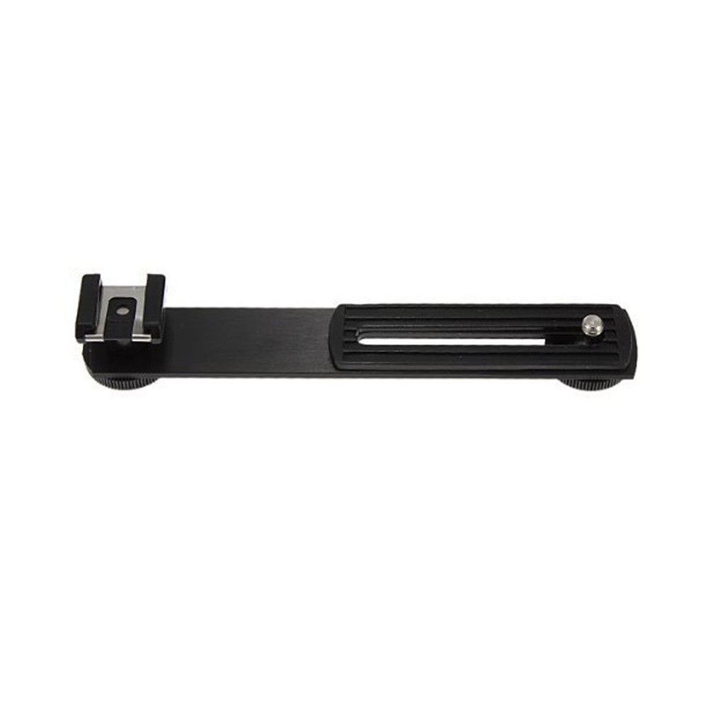 Flash Light Holder Mount Photography Tripods Dual Camera Bracket