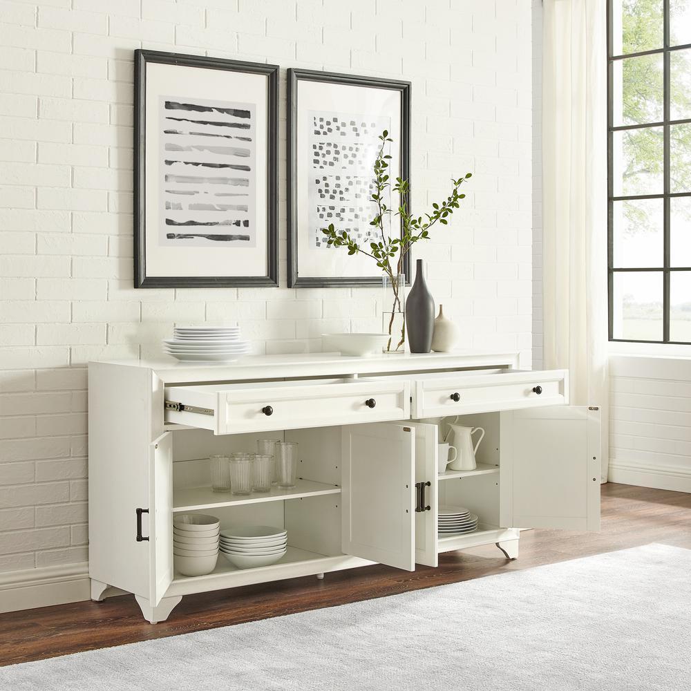 Tara Sideboard Distressed White