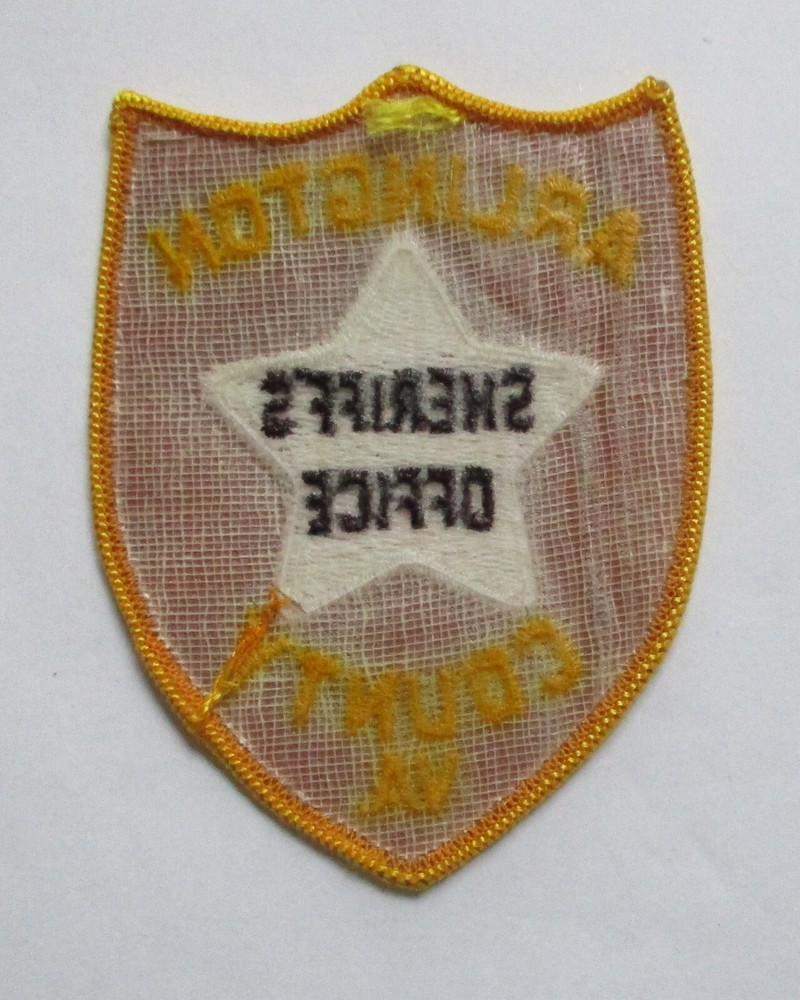 ARLINGTON COUNTY VIRGINIA SHERIFF'S OFFICE PATCH Original
