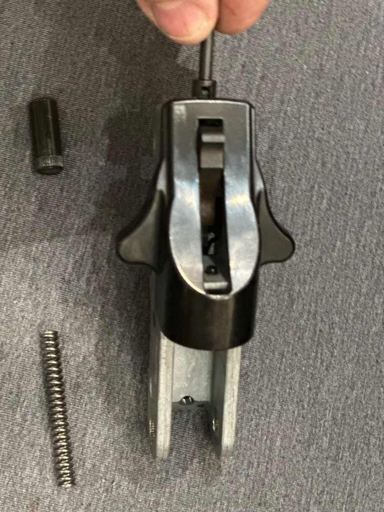THOMPSON CENTER .50 CAL IMPACT MUZZLELOADER Trigger Assembly USED CONDITION.