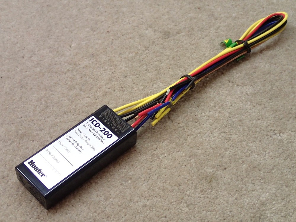 Hunter ICD-200 2 Station Decoder Nice Old Stock