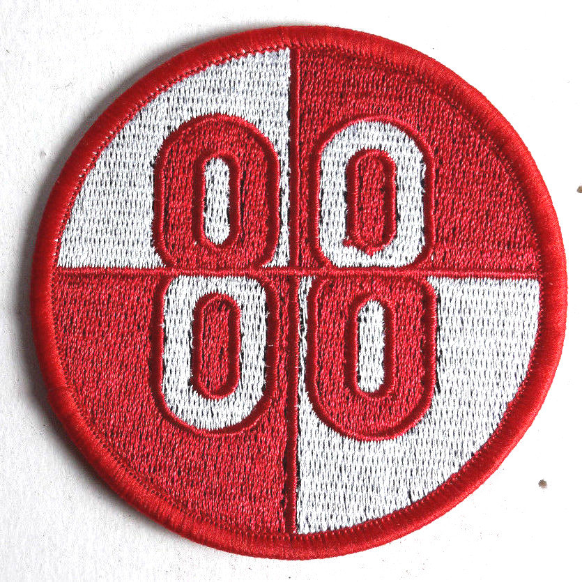 Buckaroo Banzai Patch- 88 Red & White Logo 3" Embroidered Patch (BZPA-06)