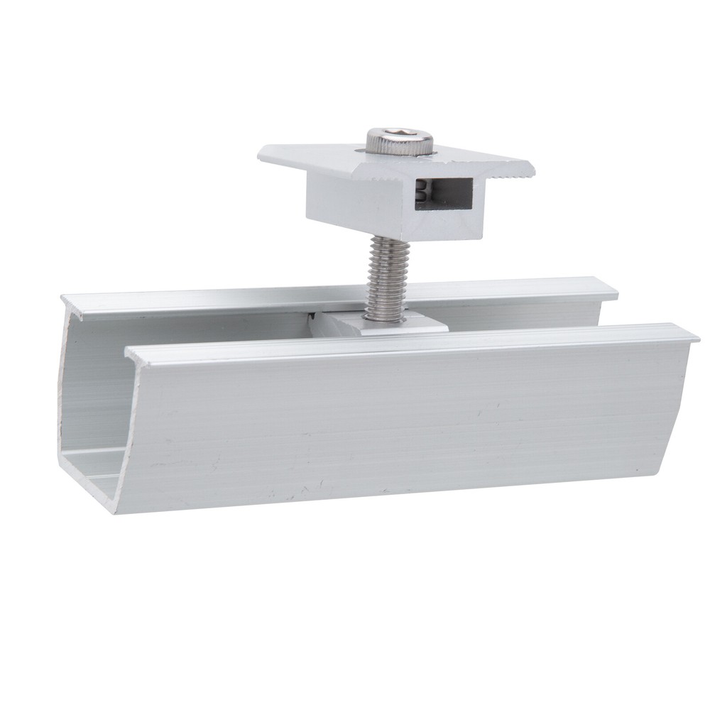 Solar Panel Mounting Brackets Rails Universal Side Middle Clamp System 30/35mm