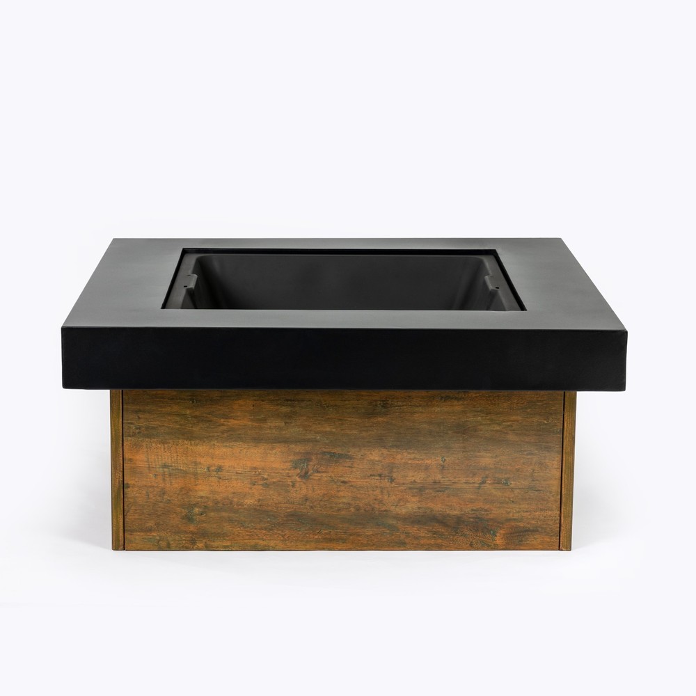 36Inch Iron Fire Pit Table Wood Burning Stove