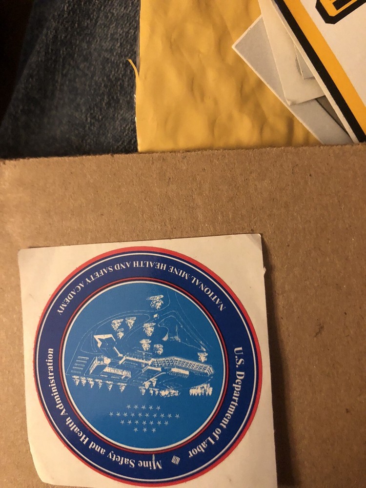 Coal Mining Stickers Nice Older Vendor