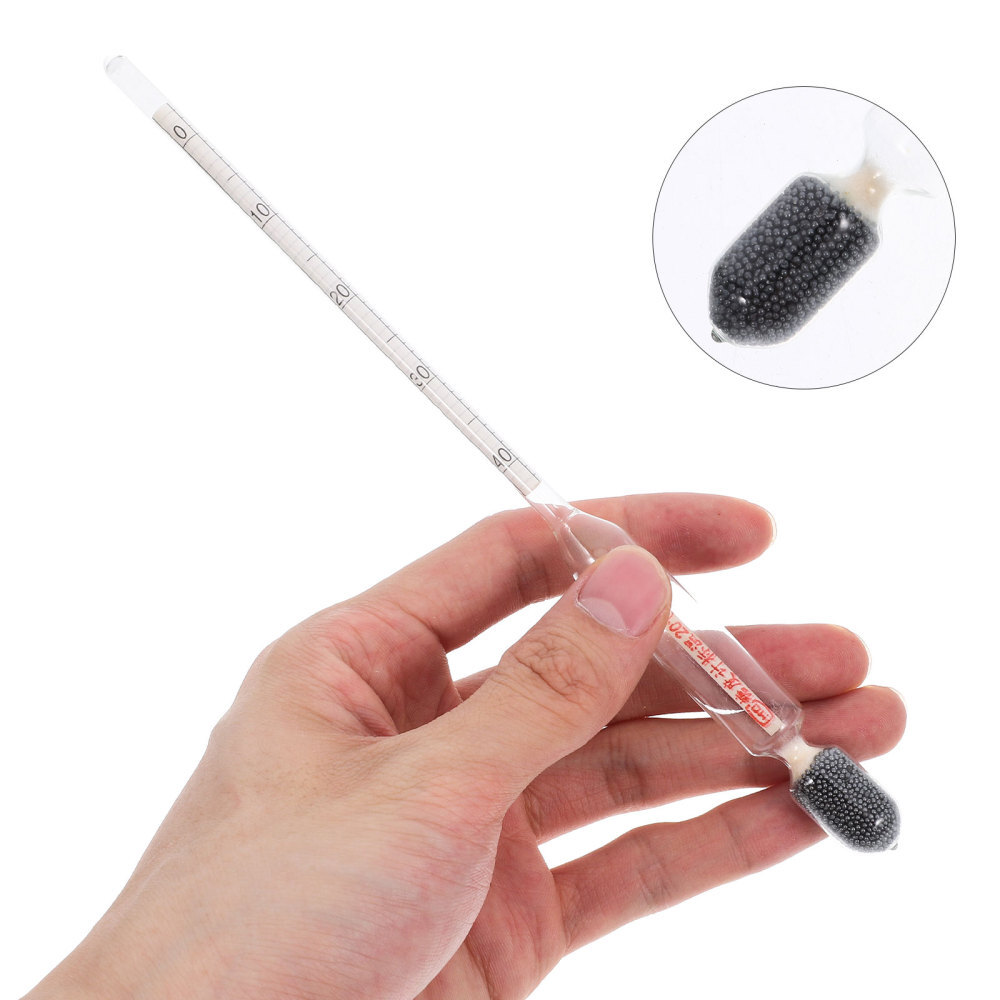 3pcs Sugar Scale Hydrometers Syrup Hydrometer Scale Liquid Sugar Measure Gauge