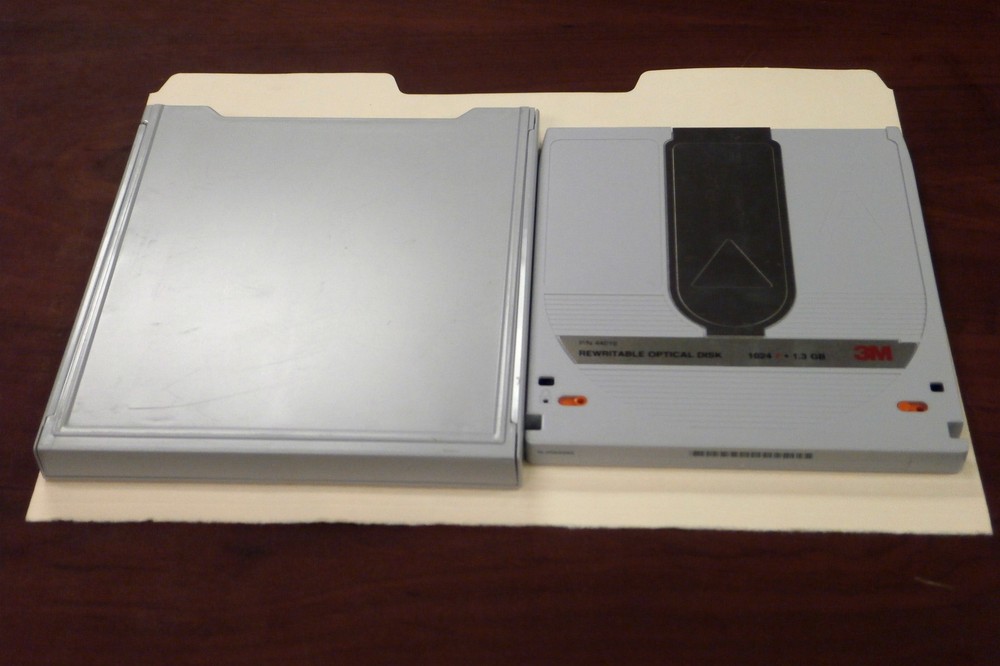 3M 44019 Used Working Rewritable Optical 5.25" Disk