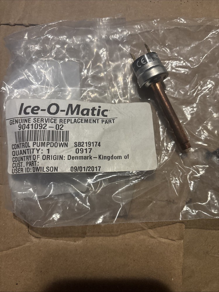 Ice-O-Matic 9041092-02 Control Pump Down