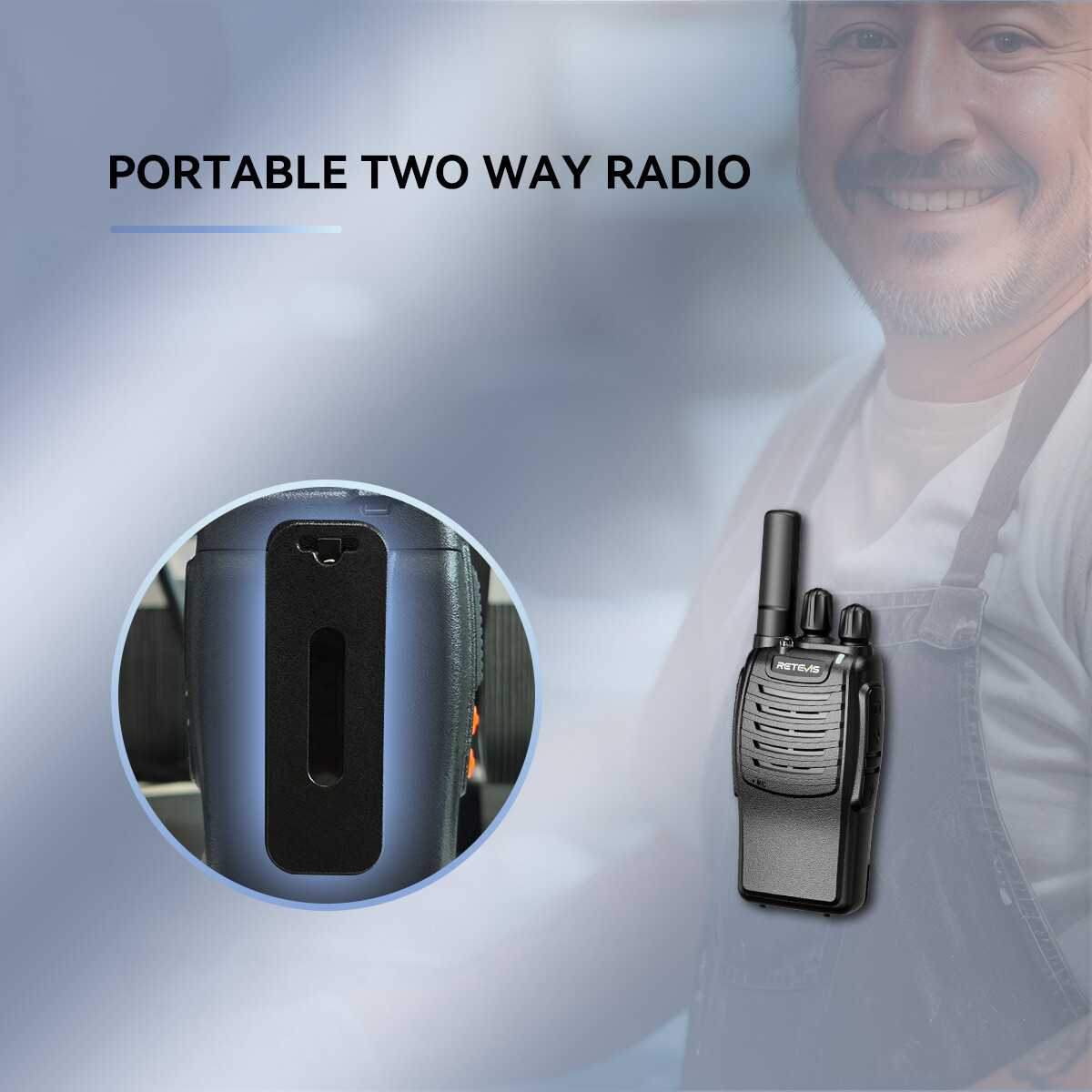 10*Retevis H777 UHF FRS Walkie Talkies Long Range 2W 16CH VOX TOT Two Way Radio