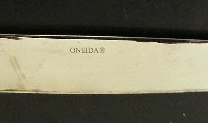 Oneida Camlynn stainless 9 1/2" solid handle dinner knife