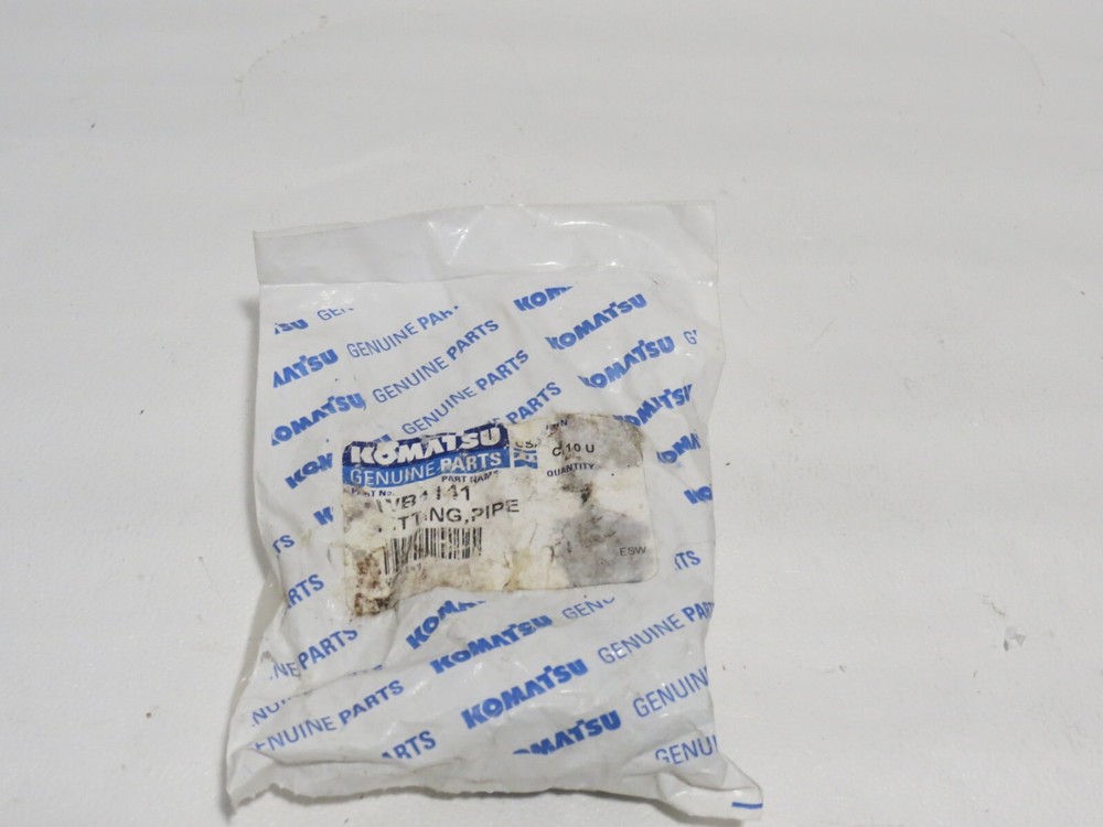 KOMATSU GENUINE NOS WB1141 PIPE FITTING