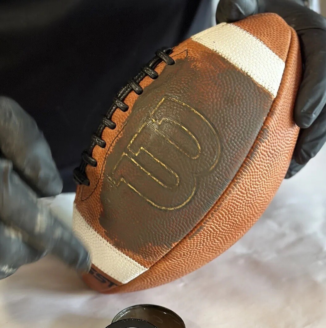 LBC Football DIY Game Prep Complete Kit 2.0 New and Improved - Mud Tack Brush