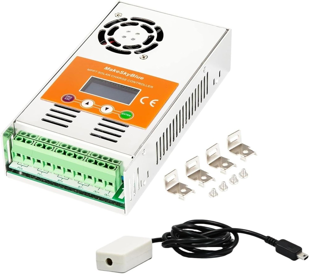 MakeSkyBlue 60AMP MPPT Solar Charge Regulator Controller 60A V123 with CloudBox