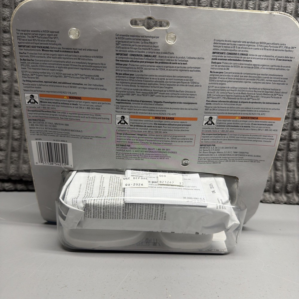 3M Safety Paint Project Respirator Size Medium