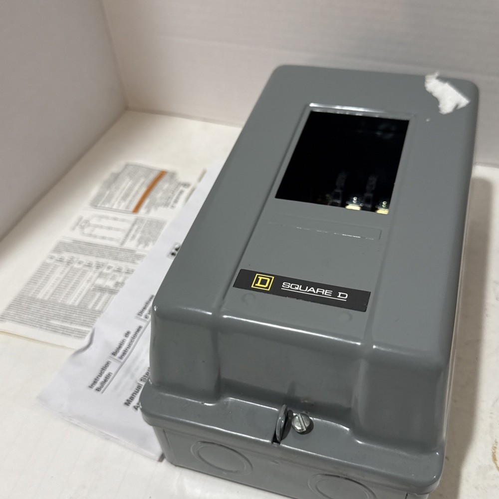 Square D 2510MBG2 AC Manual Starter NOS