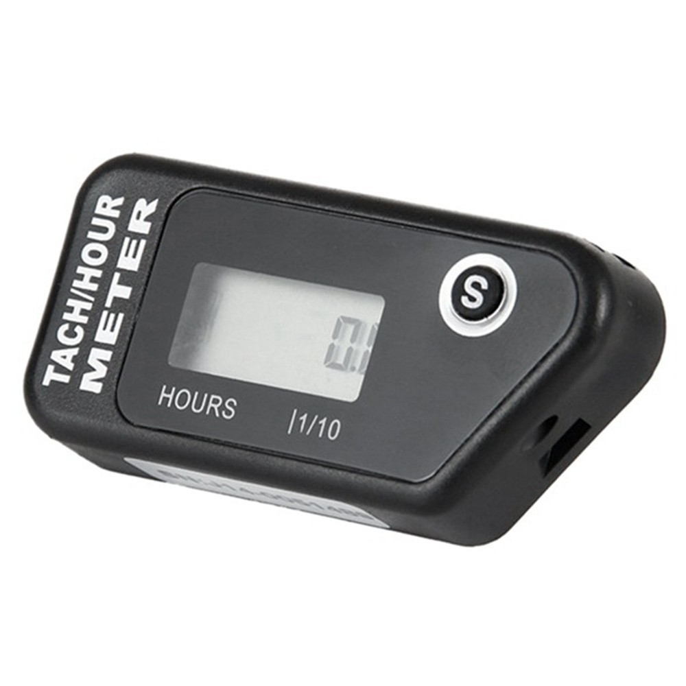 Motorcycle Speed Hour Meter Inductive LCD Digital Accumulative Hour Meter5008
