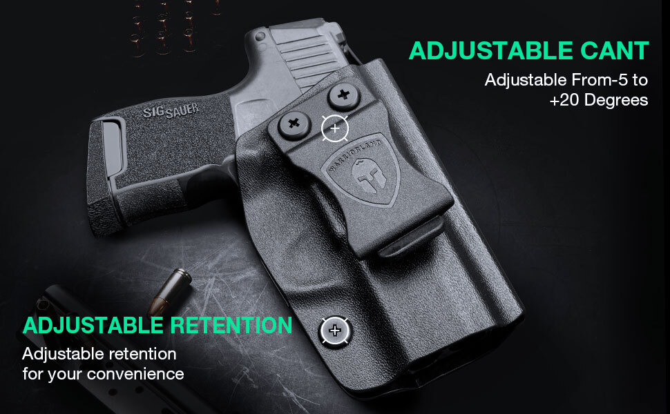 IWB KYDEX Holsters Fit Sig Sauer P365/P365 SAS/P365X/Sig Sauer P365XL Pistol