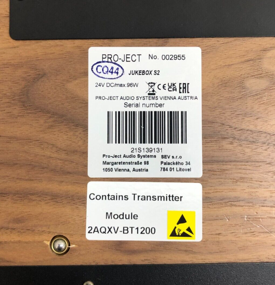 PRO-JECT Jukebox S2 Record-Player (As Is)