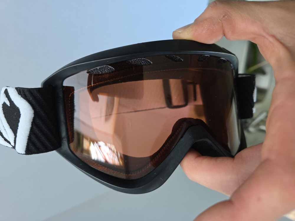 Scott Goggles Black Adjustable Strap