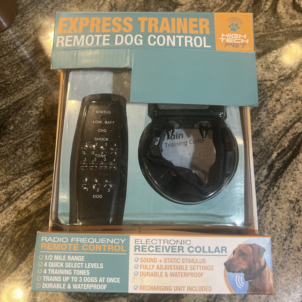 Express Trainer Remote Dog Training Collar From HIGH TECH PET NEW!