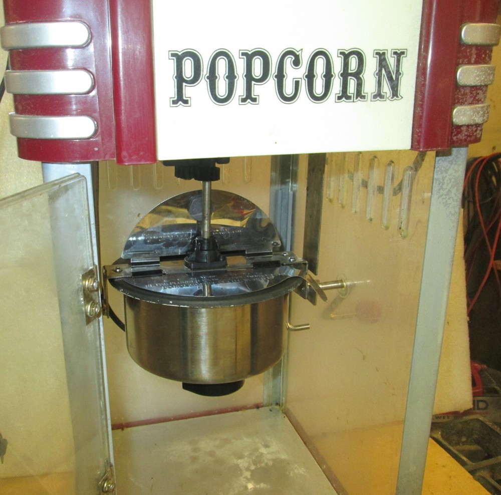 Popcorn Pop Pup Popcorn Machine with 2.5oz Kettle (Red)