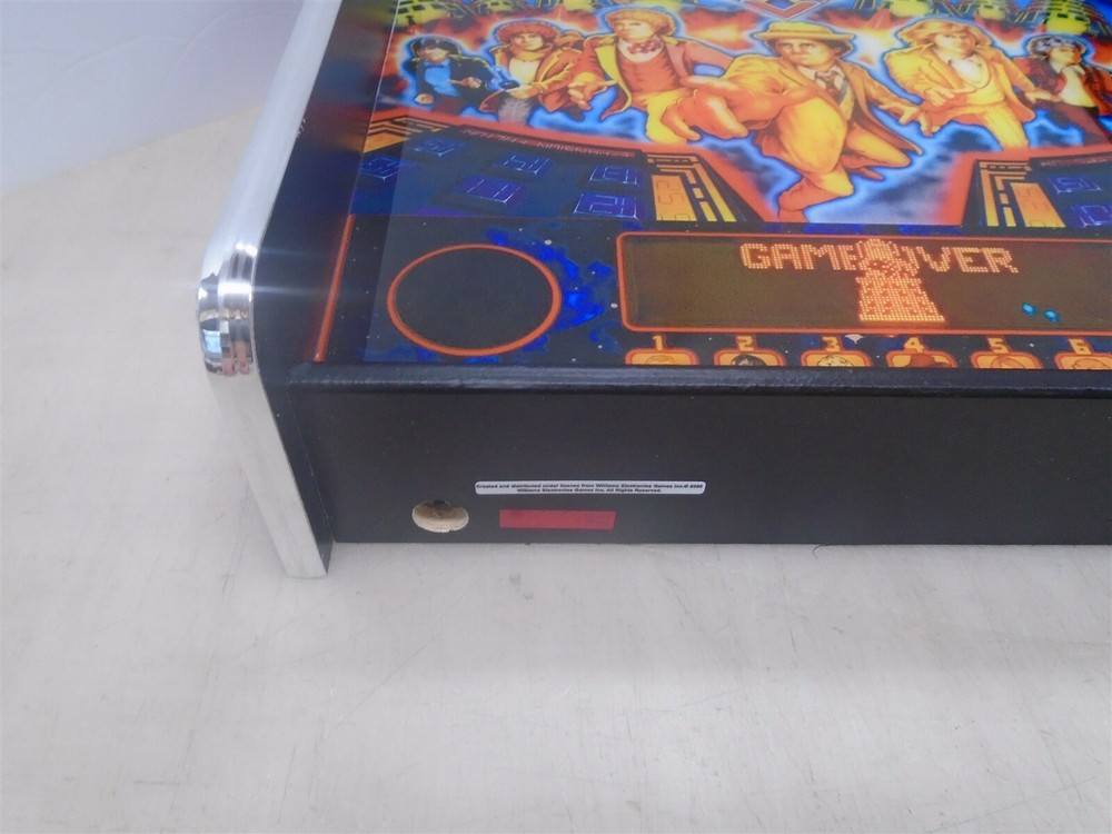 Bally Dr Who Pinball Head LED Display light box