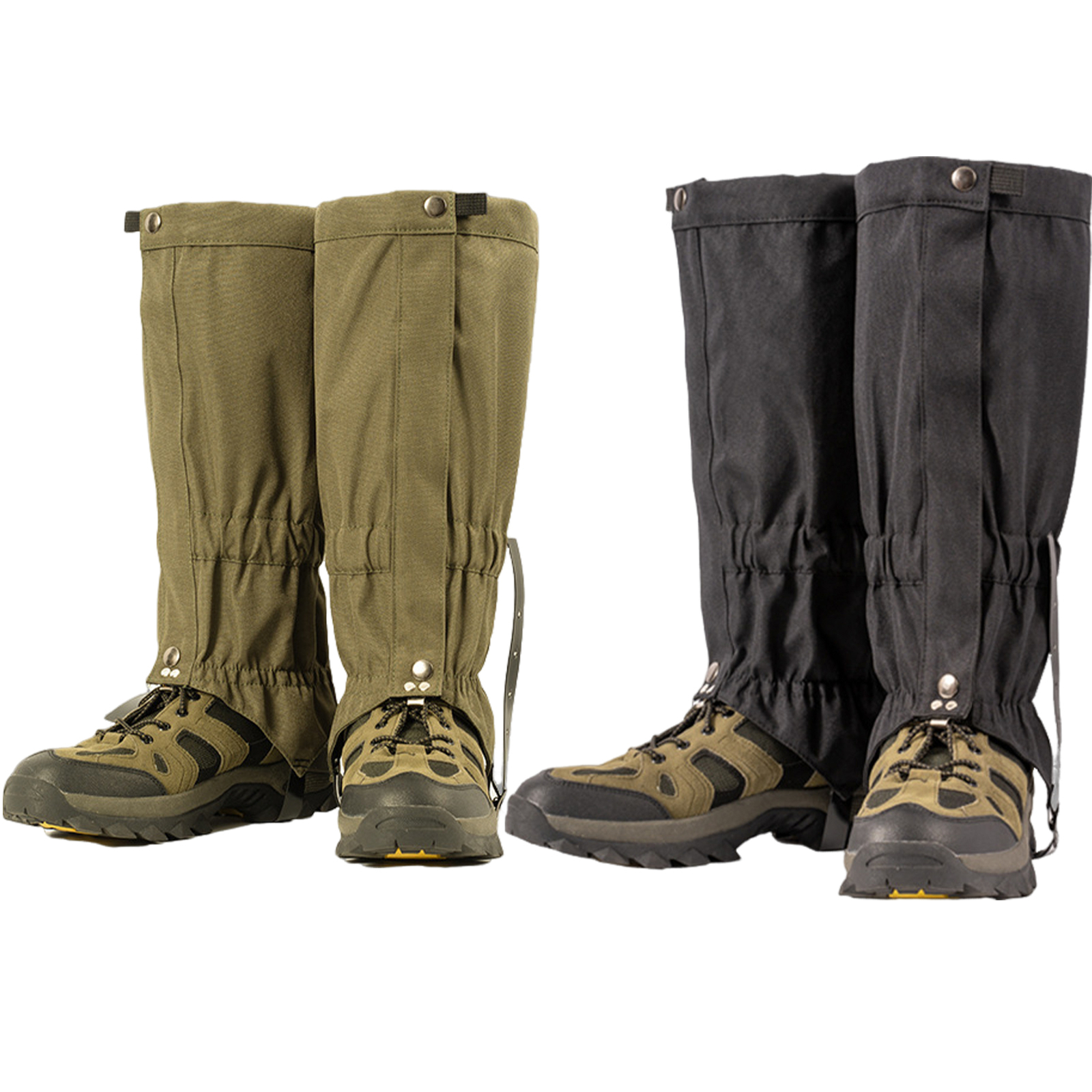2pcs Anti Bite Snake Gaiters Leg Guard For Hiking Hunting Waterproof Snow Boot