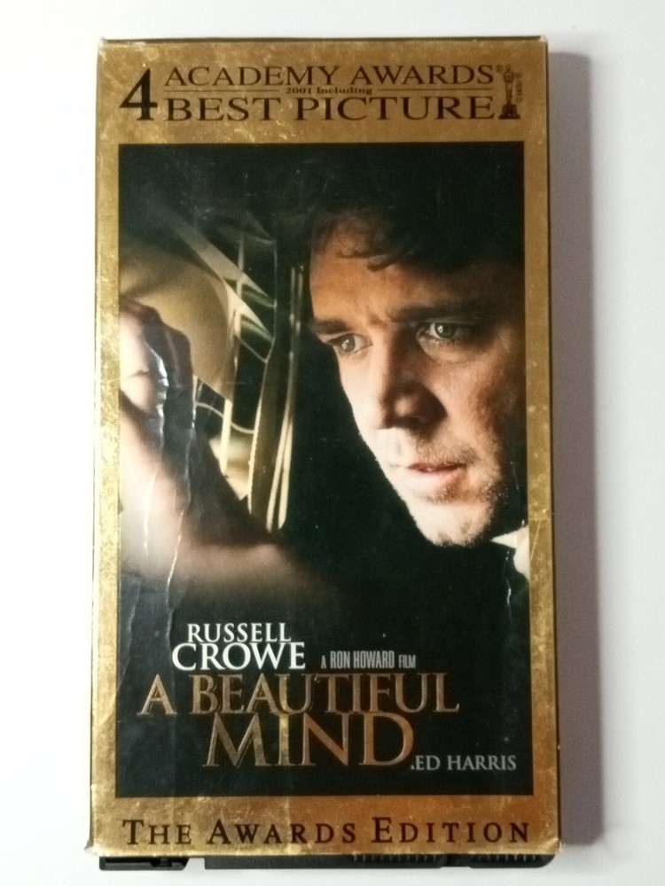 A Beautiful Mind (VHS, 2002, Awards Edition)