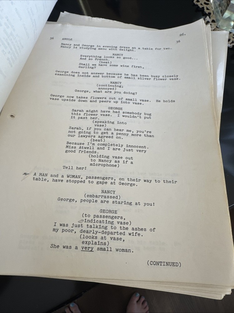 “THE LOVE BOAT” show script K-91