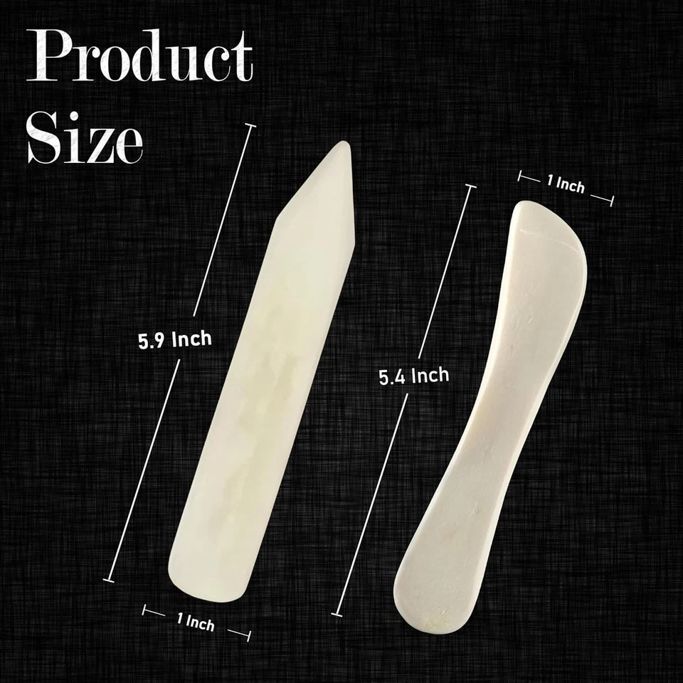 Ecohu Bone Folder & Creaser Tool - 2PCS - Scoring, Folding for Origami,...