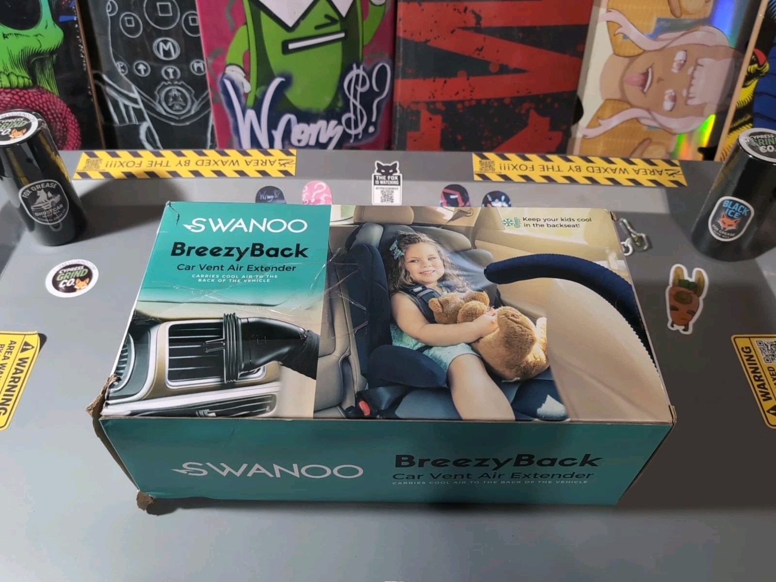 Car AC Vent Extender Hose 10FT Backseat Air Tube Kids Pets Swanoo