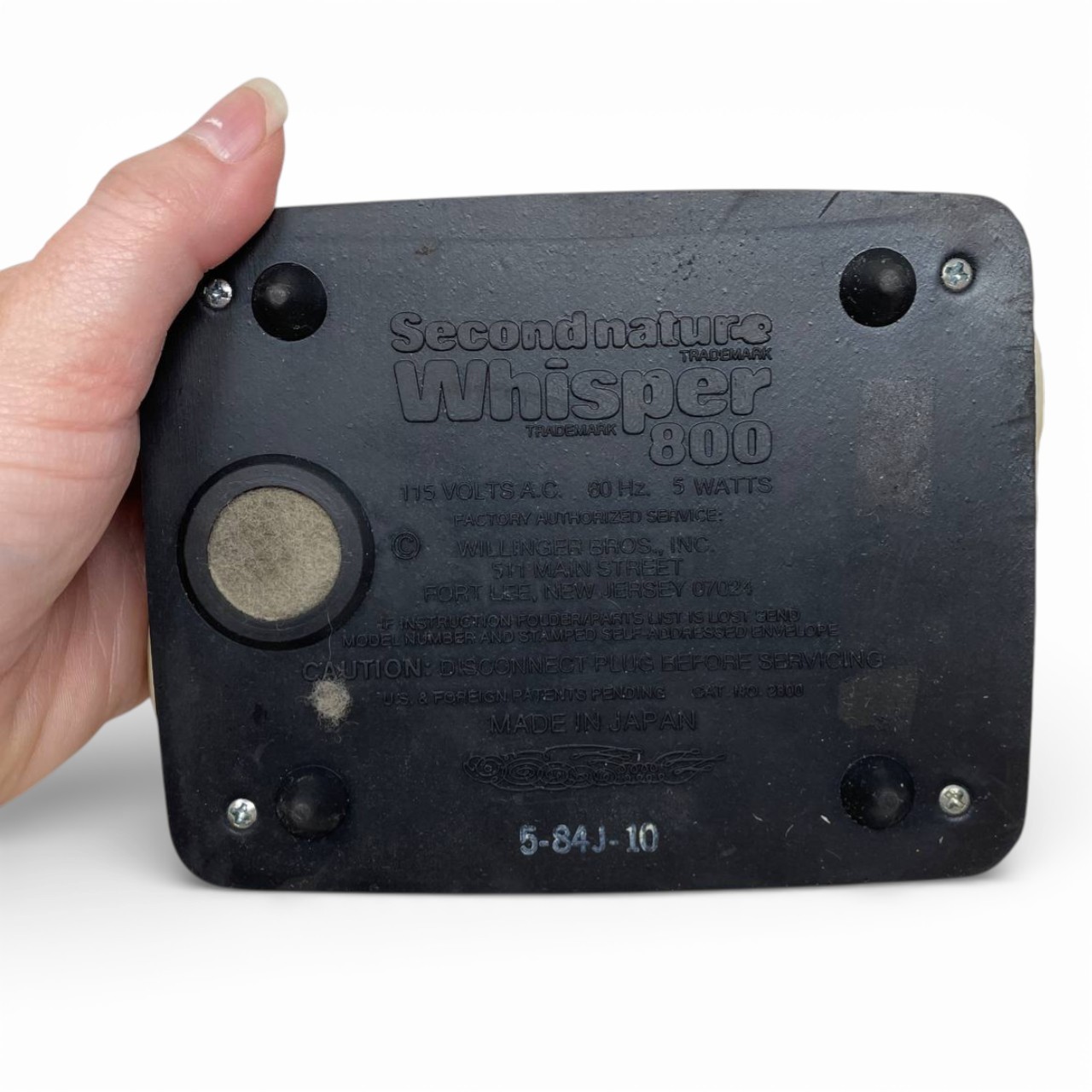 Vintage Whisper 800 Aquarium Air Pump New In Box NOS Made In Japan