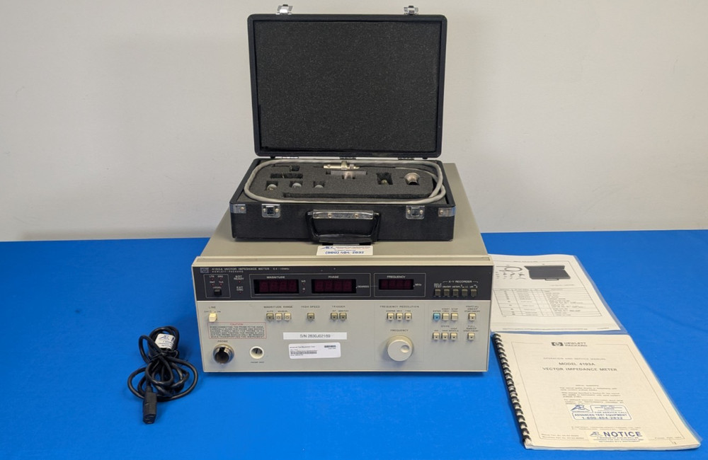 Agilent 4193A 400kHz-110MHz Vector Impedence Meter