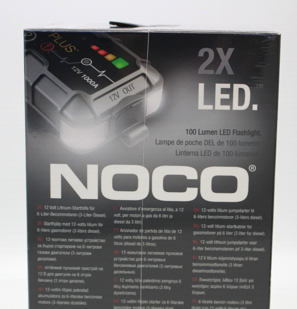 NOCO GB40 Boost Plus 12V 1000A UltraSafe Lithium Jump Starter- Brand New