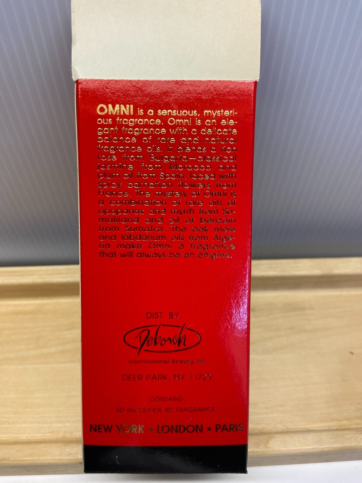 🔥 NIB OMNI Perfume Spray by Deborah 1.7oz-Cinnabar / Opium clone