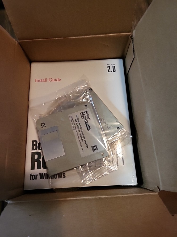 Borland Visual REPORTSMITHFOR WINDOWS