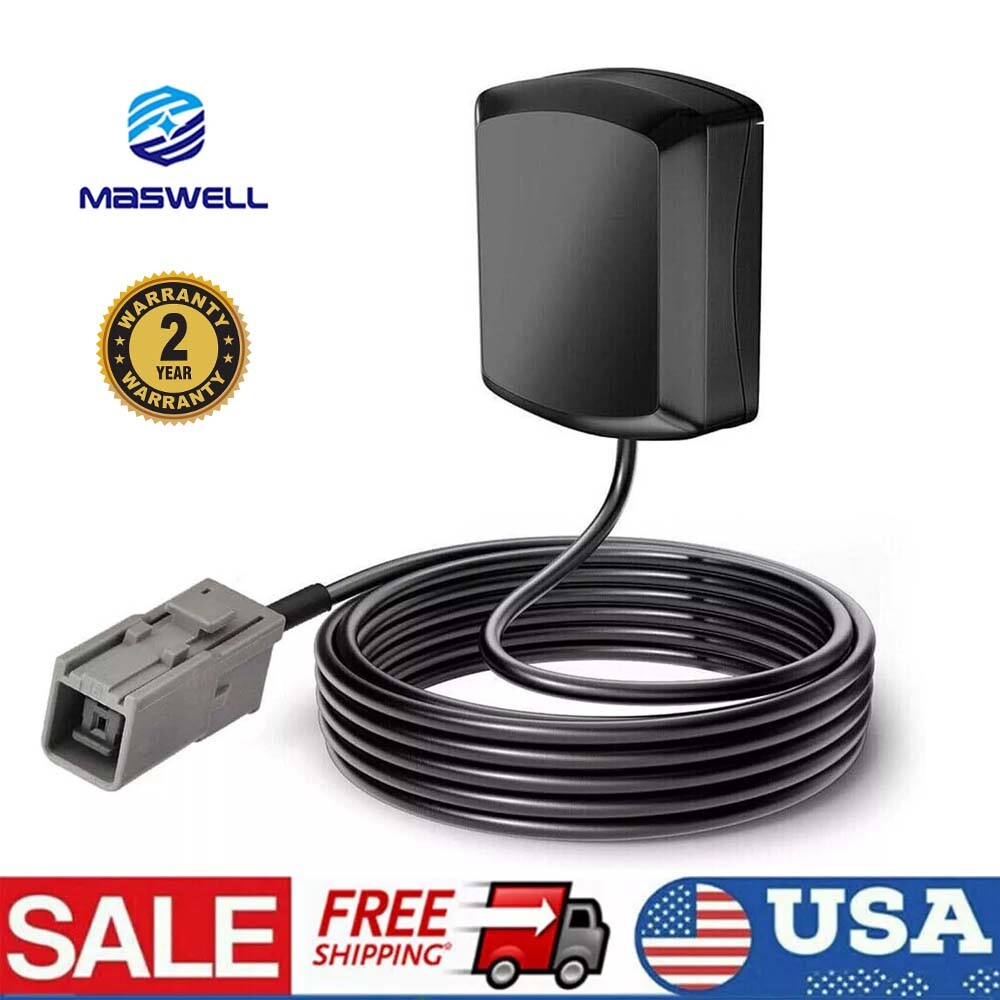 Upgraded HRS GT5-1S Dash Mount GPS Aerial Antenna for Kenwood DNX DMX Models