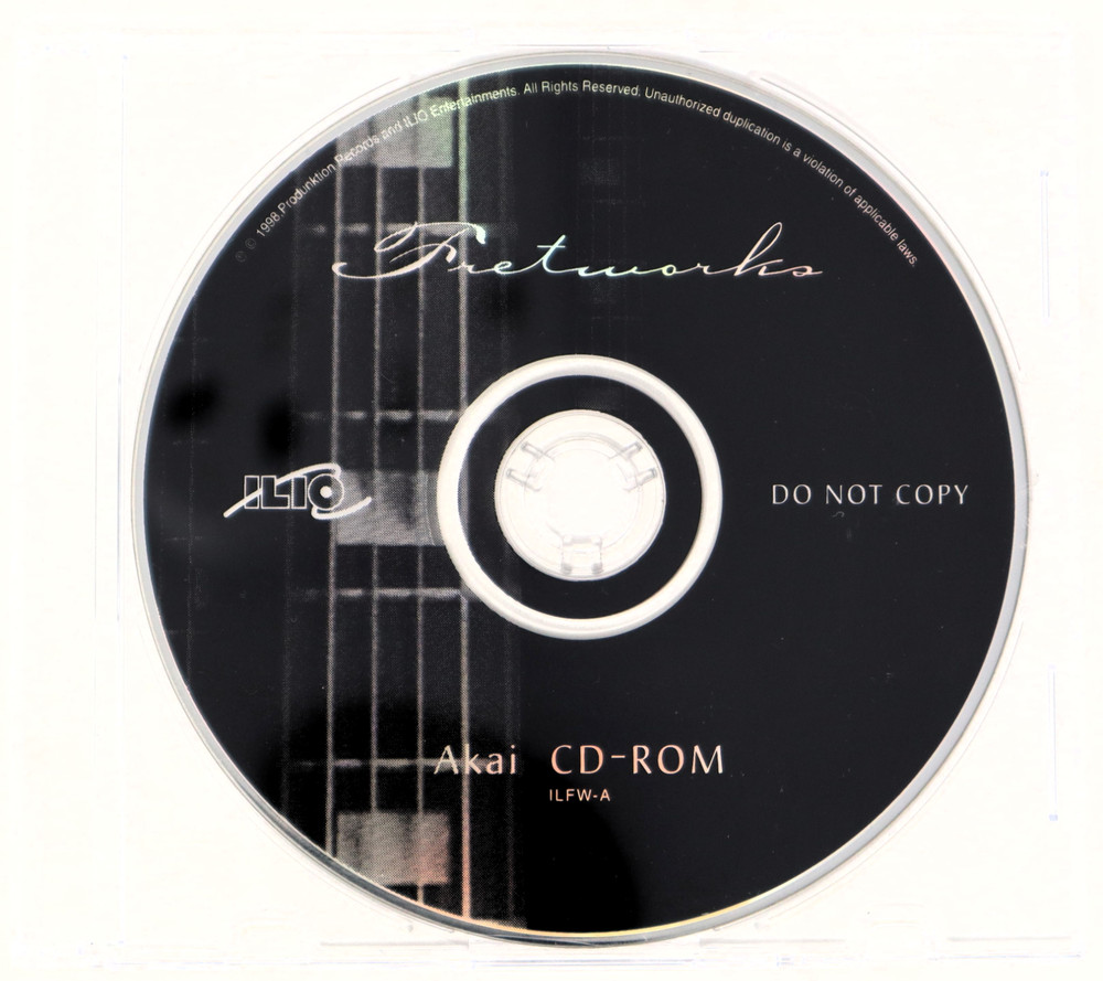 Ilio Fretworks Akai Format Sample Library/Sound Library/Sampling CD