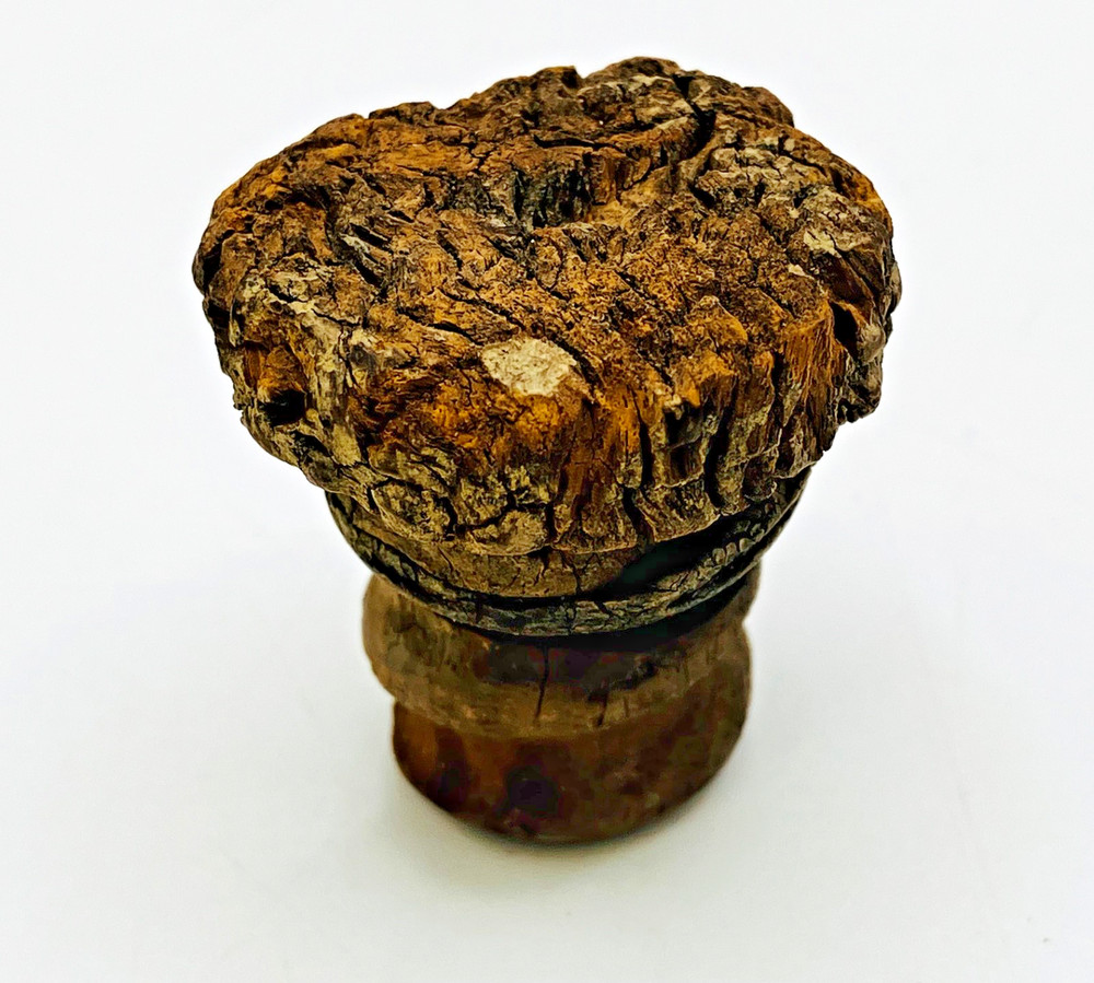 Antique Tizer Clear Bottle with Triangular Pattern in Excellent Condition - 1924