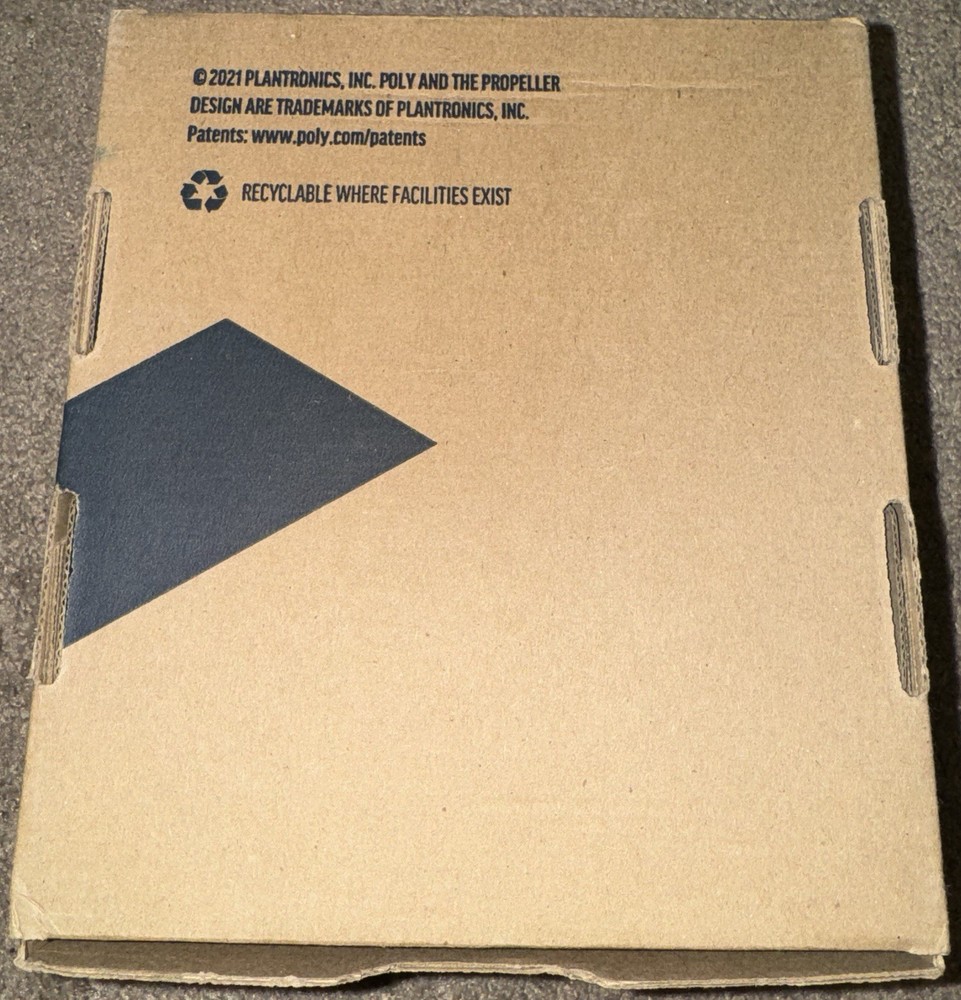 *EMPTY BOX ONLY* Poly Voyager Focus 2 UC Wireless Headset Microsoft Teams