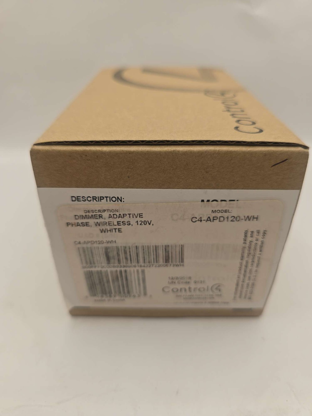 Control4 C4-APD120-WH Wireless Phase Dimmer 120V White