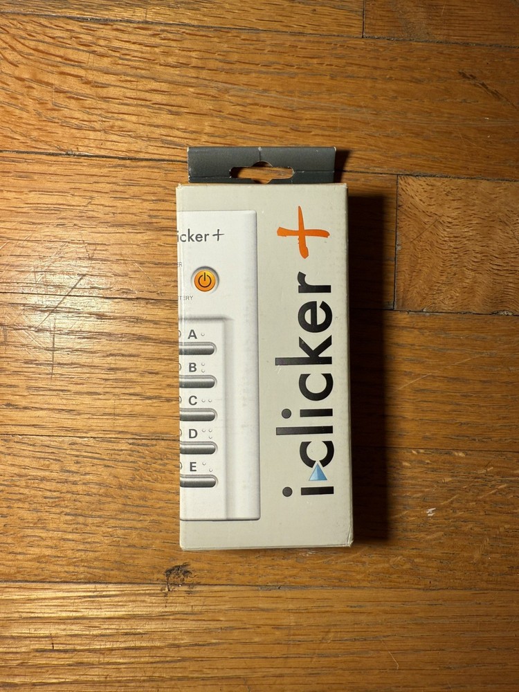 iClicker Plus RLR15 Student Remote White
