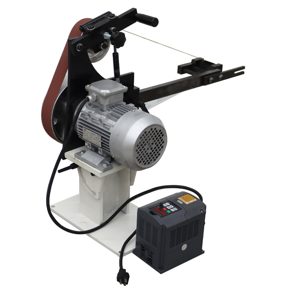 110V Vertical and Horizontal Frequency Conversion Industrial Grade Belt Machine