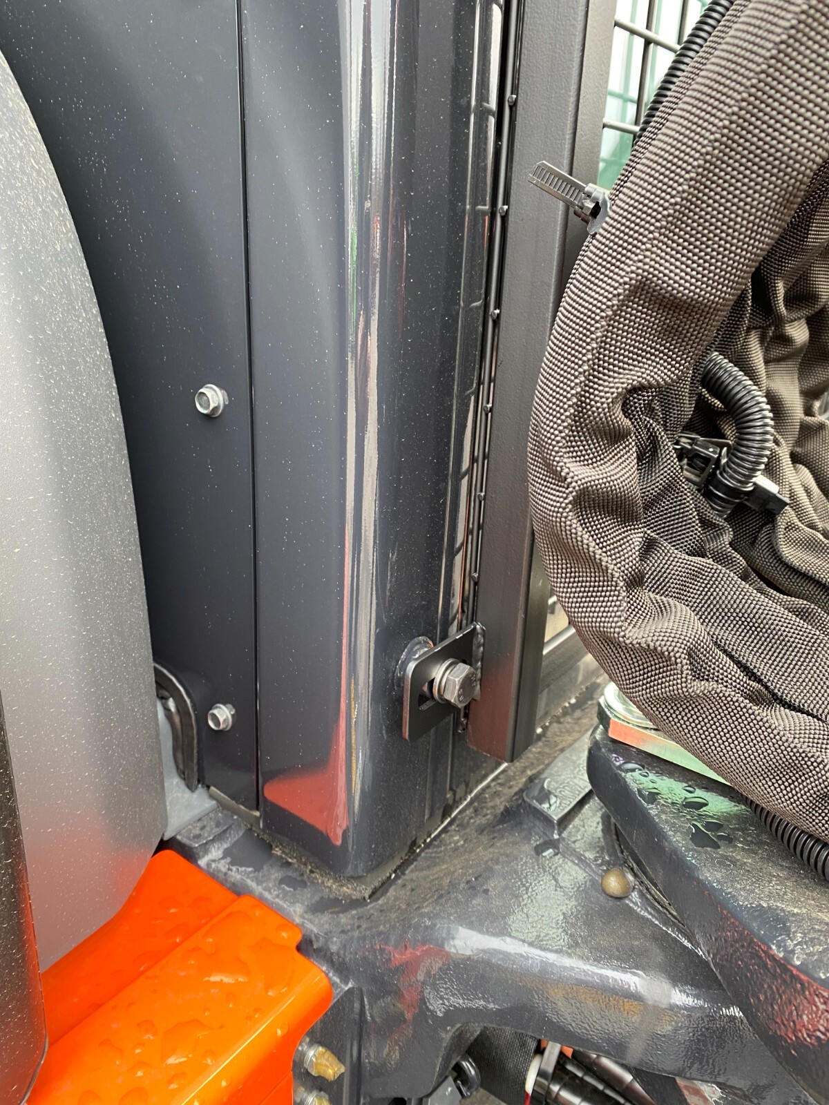 Ahearn Kubota Excavator Debris Screen with hardware. KX057-4, U55-5, KX040-4 +