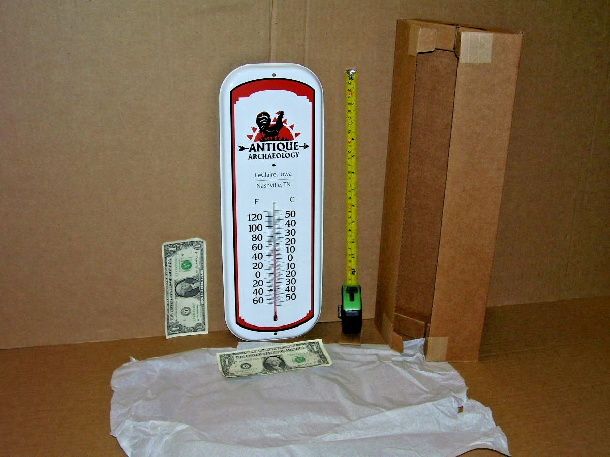 American Pickers TV Show Mike & Frank Original Thermometer